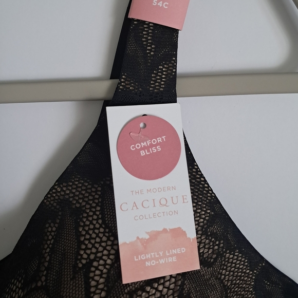 Cacique Braz Women's The Modern Collection Size 54C Lightly Lined No Wire - Picture 4 of 11